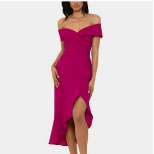 Exquisite Fuschia Dress
